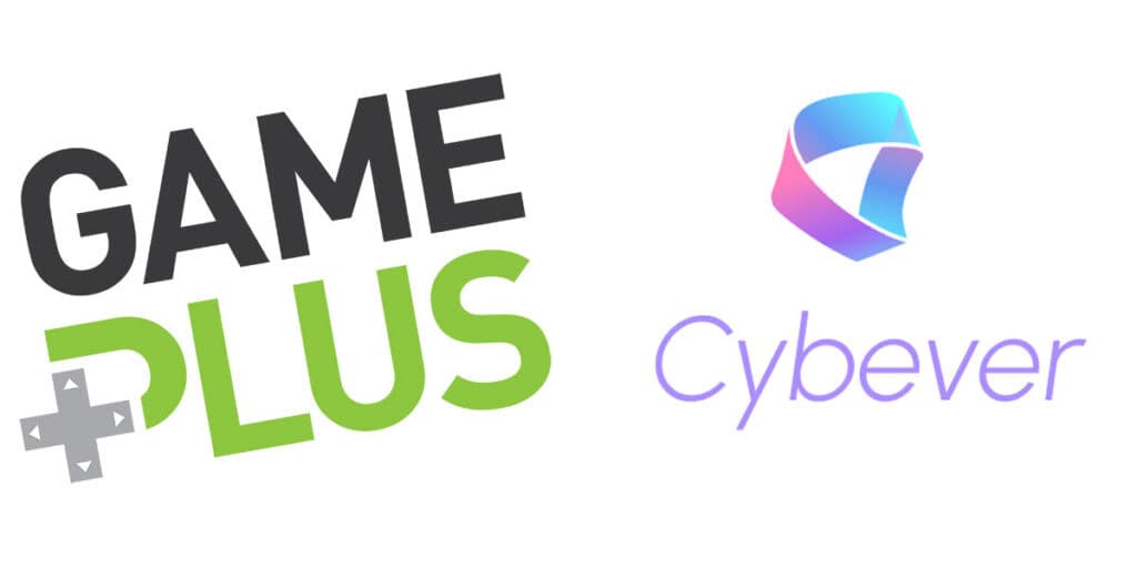 GamePlus and Cybever Combined Logo